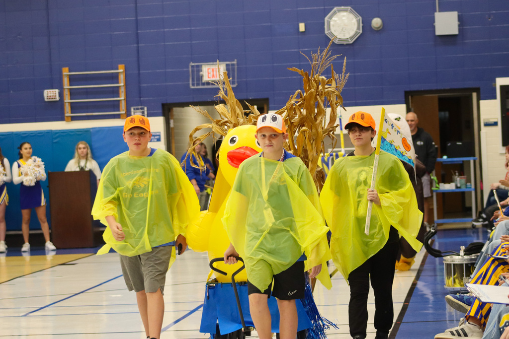 SMS students during the parade