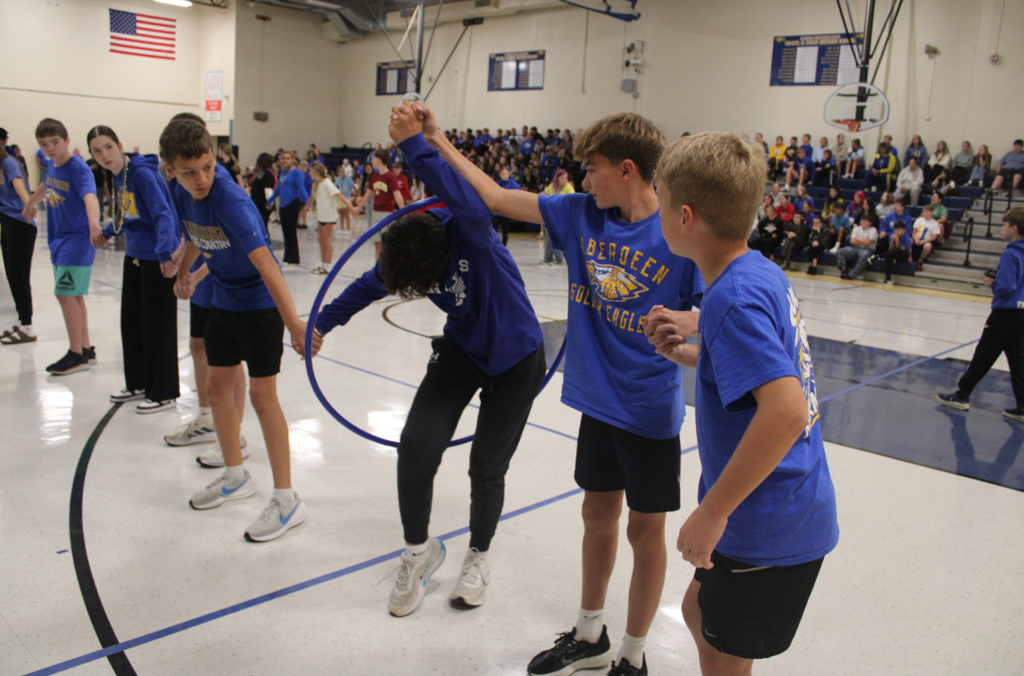 Holgate students at the Golden Eagle Cup Championship games