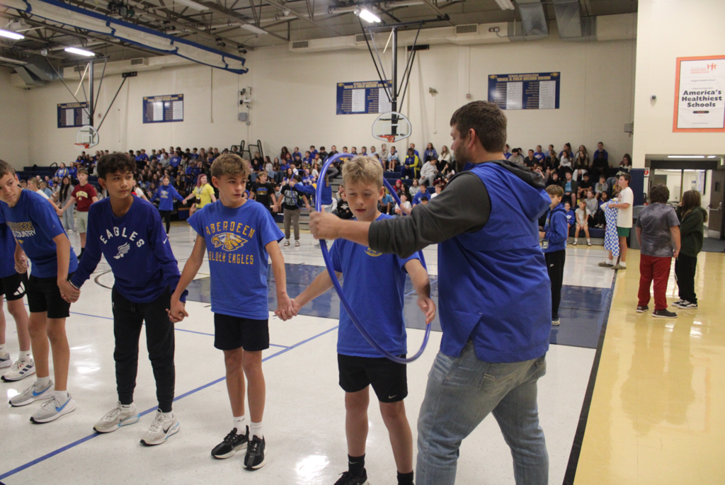 Holgate students at the Golden Eagle Cup Championship games
