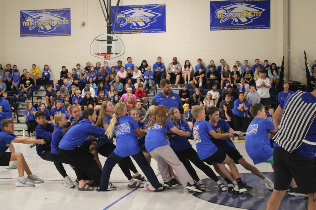 Holgate students at the Golden Eagle Cup Championship games