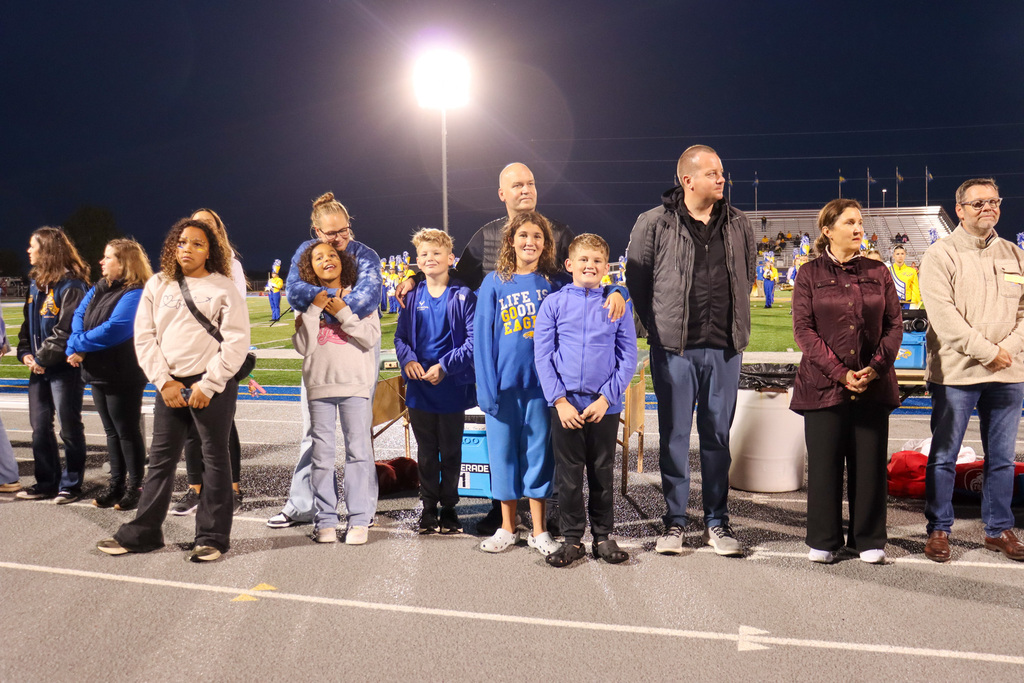 CHS Alumni Hall of Fame inductees and their families