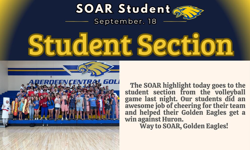 Student section