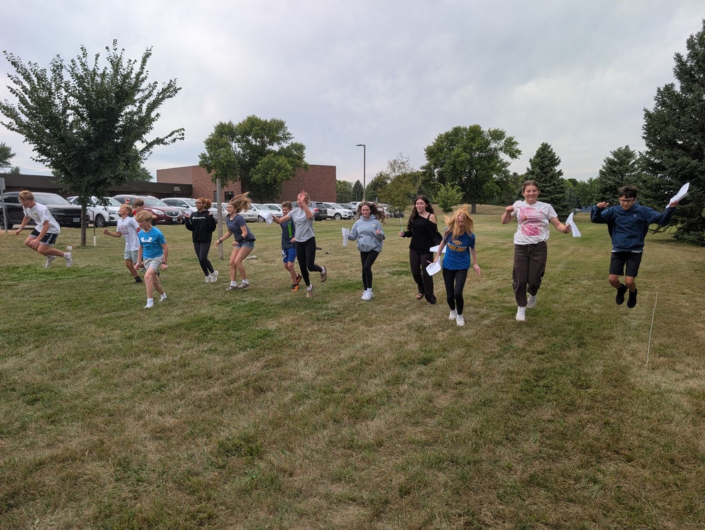 HMS 8th graders have been busy learning about forces and motion through various activities in science class!