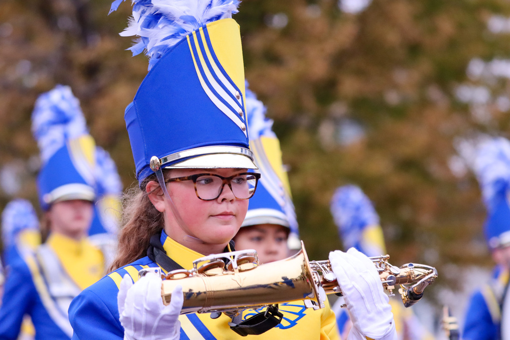 Aberdeen Public Schools student in the NSU Parade
