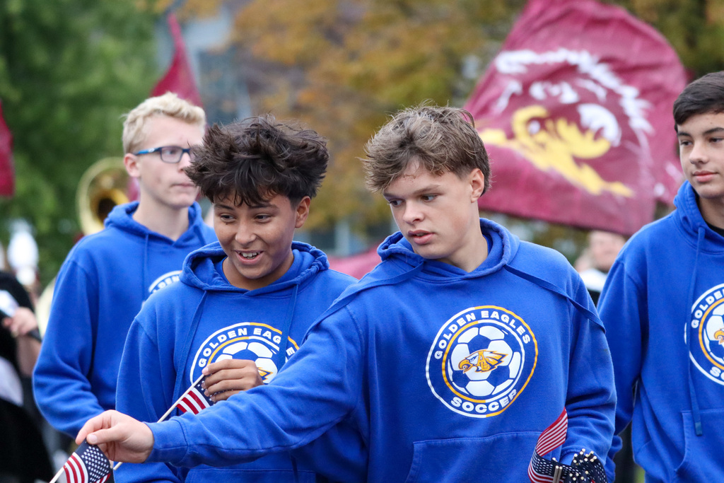 Aberdeen Public Schools students in the NSU Parade