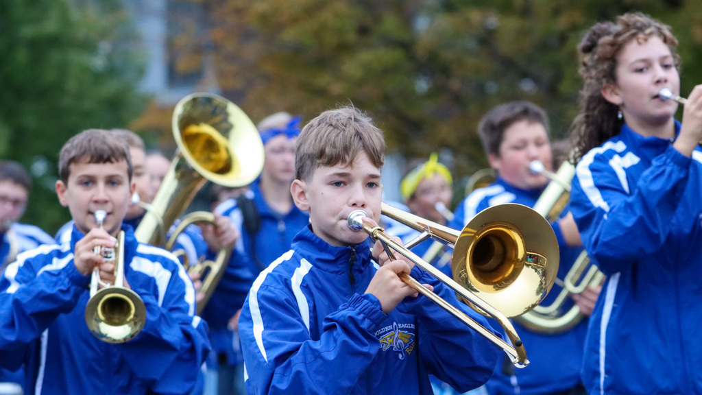 Aberdeen Public Schools students in the NSU Parade