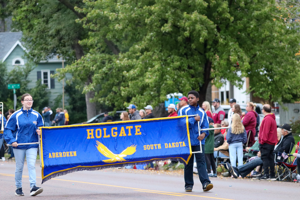 Aberdeen Public Schools students in the NSU Parade