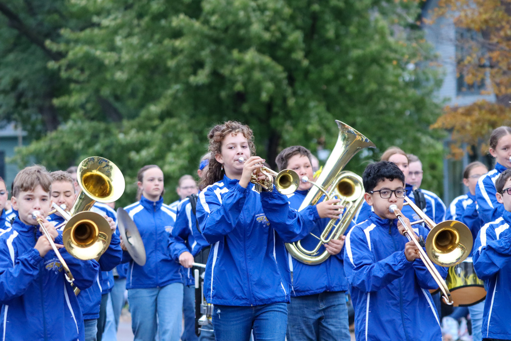 Aberdeen Public Schools students in the NSU Parade