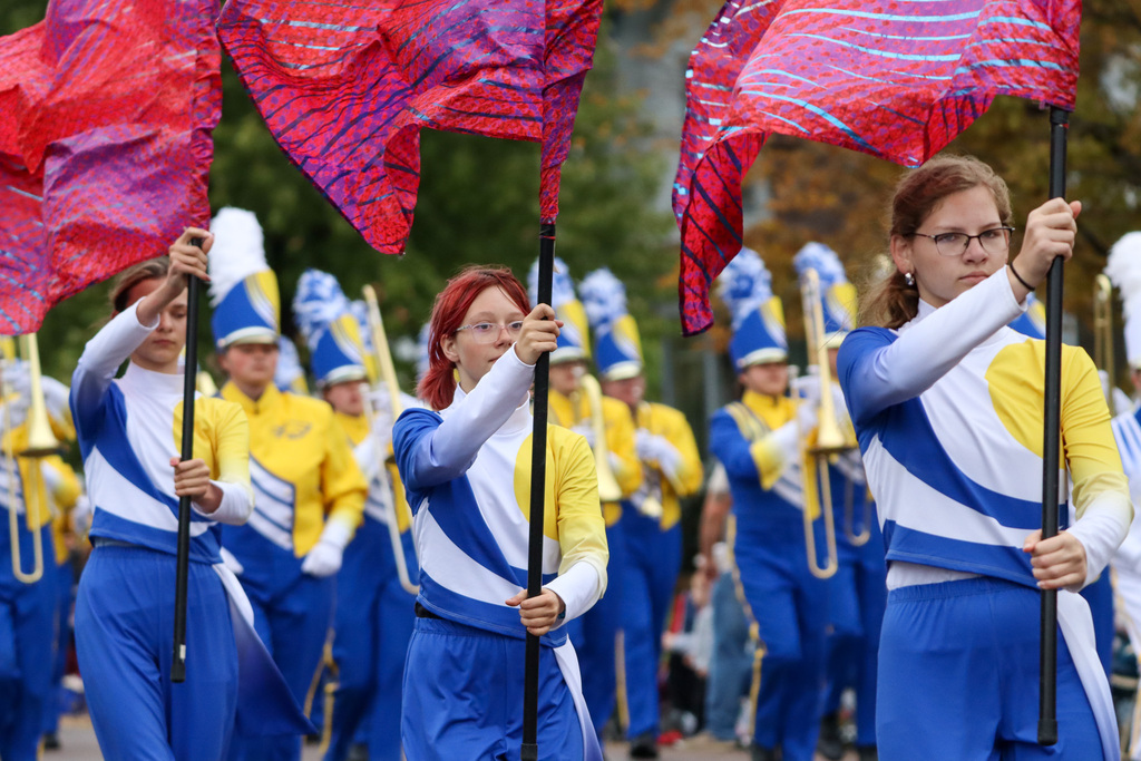 Aberdeen Public Schools students in the NSU Parade