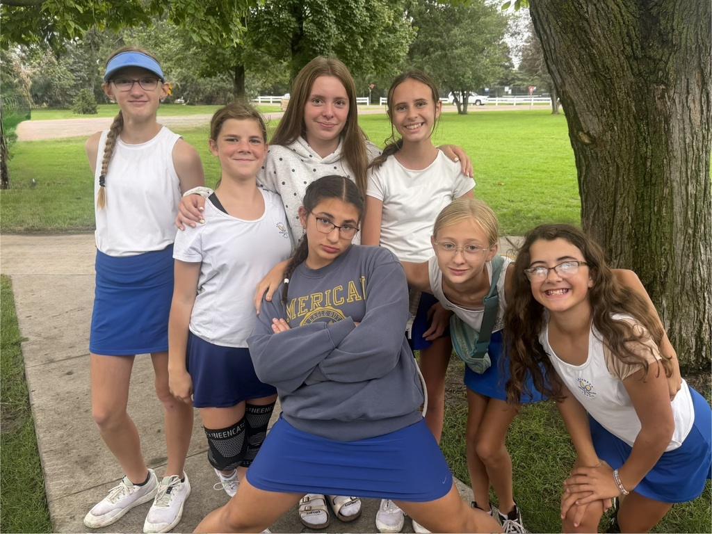 Middle School tennis team