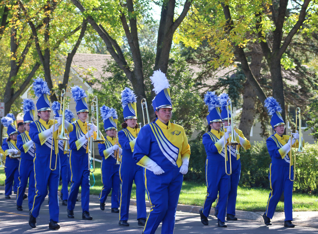CHS Marching Band in the Aberdeen Marching Band Festival