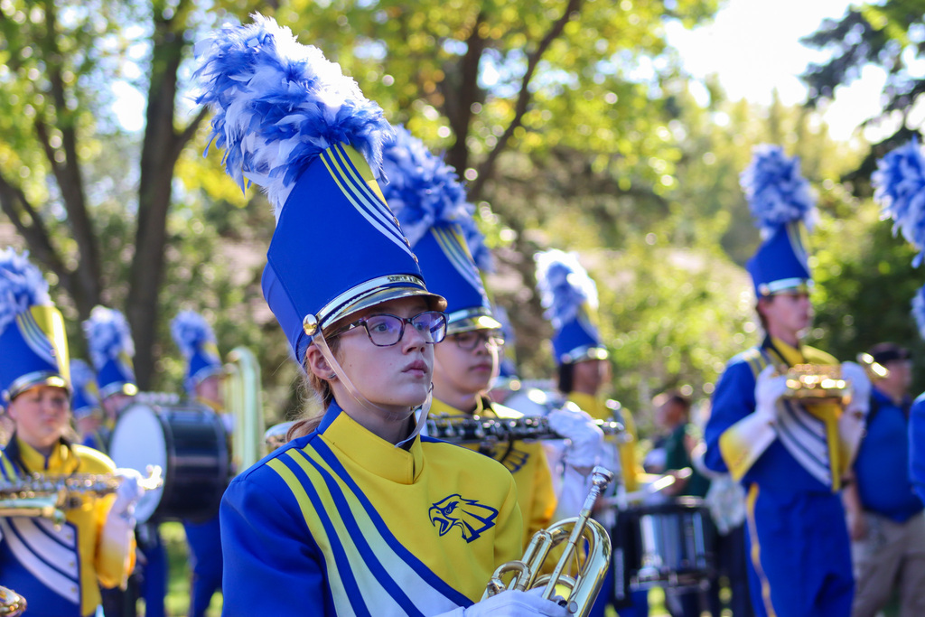 CHS Marching Band in the Aberdeen Marching Band Festival