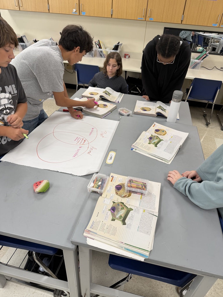 This week in Science, we worked on comparing plant and animal cells.