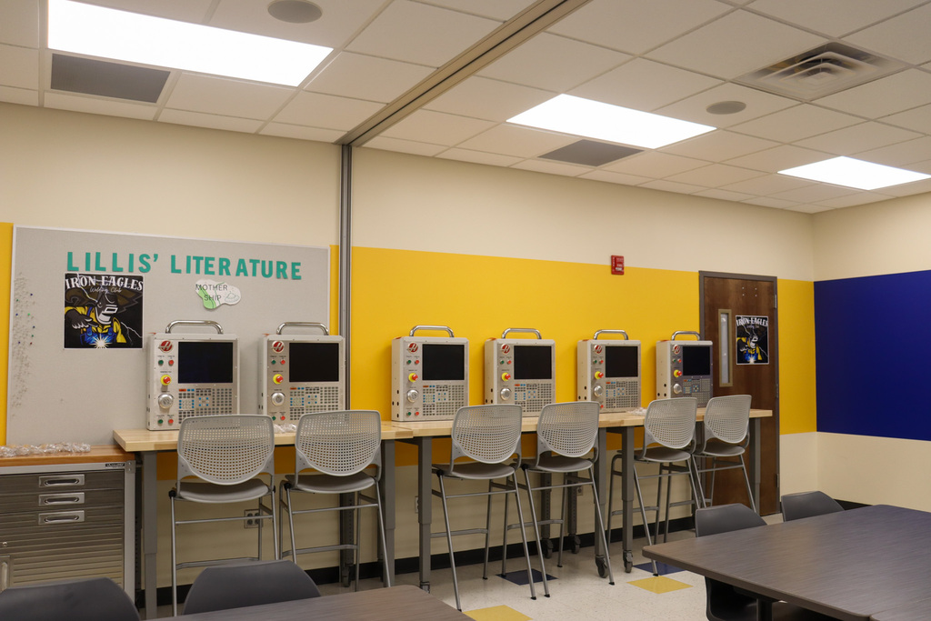 New equipment in Mr. Lillis' room