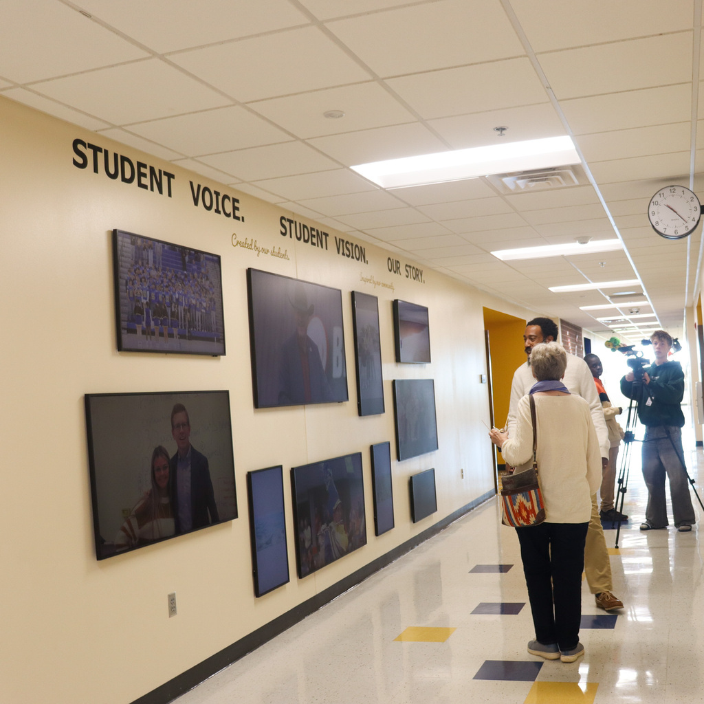 New photo gallery wall at ATEC
