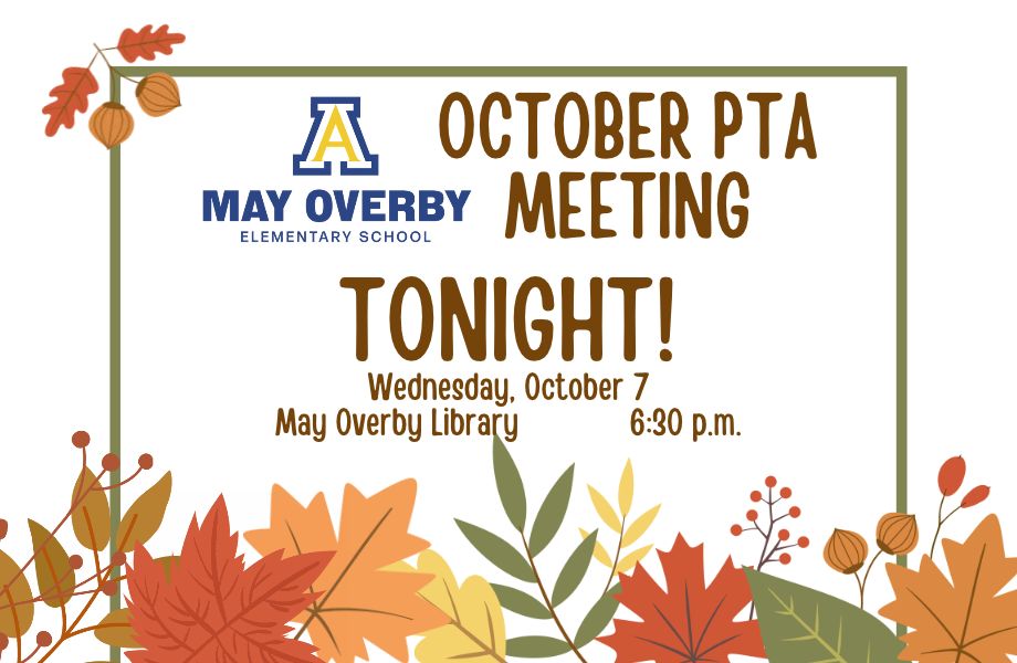 PTA Meeting Tonight