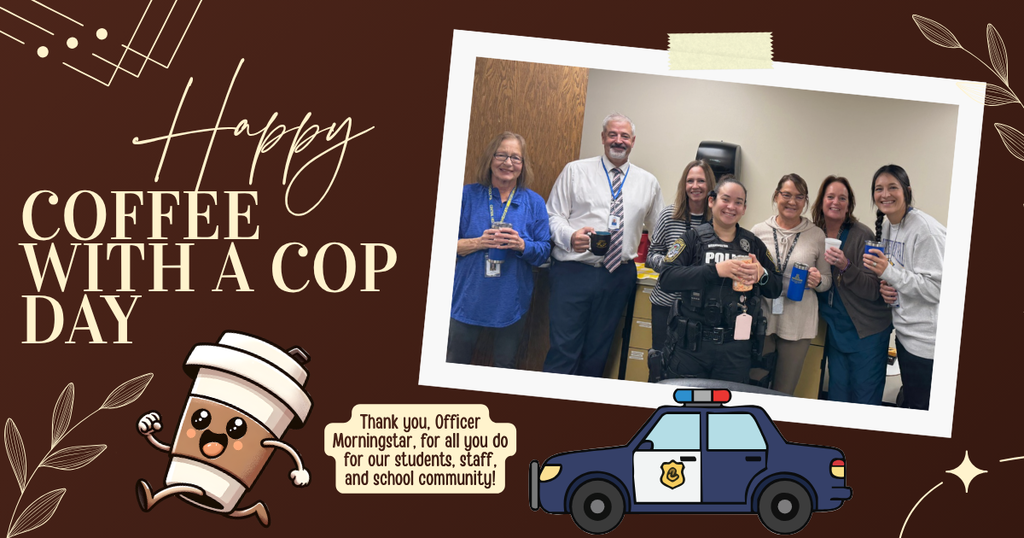 Happy Coffee with a cop day!