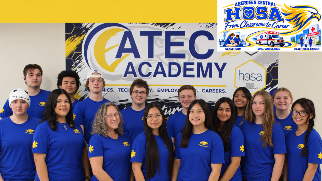 CHS HOSA group picture at ATEC