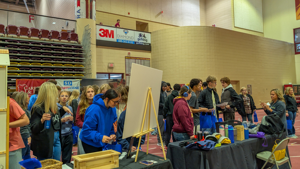 CHS students at the NSU Youth Career Expo