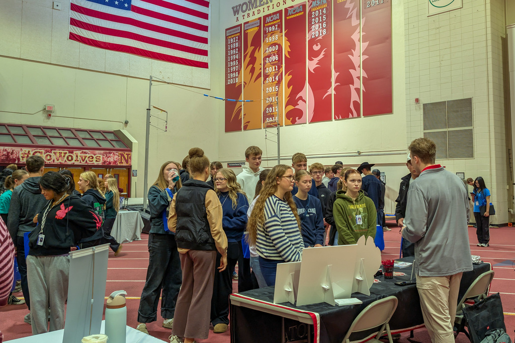 CHS students at the NSU Youth Career Expo