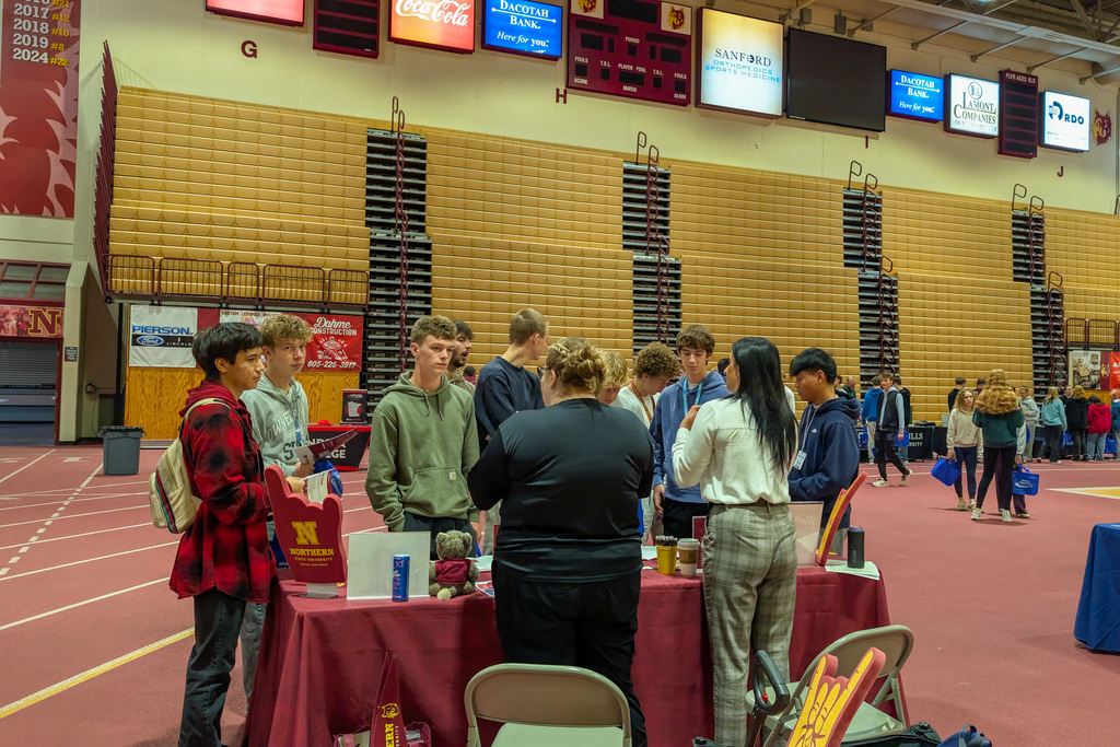 CHS students at the NSU Youth Career Expo
