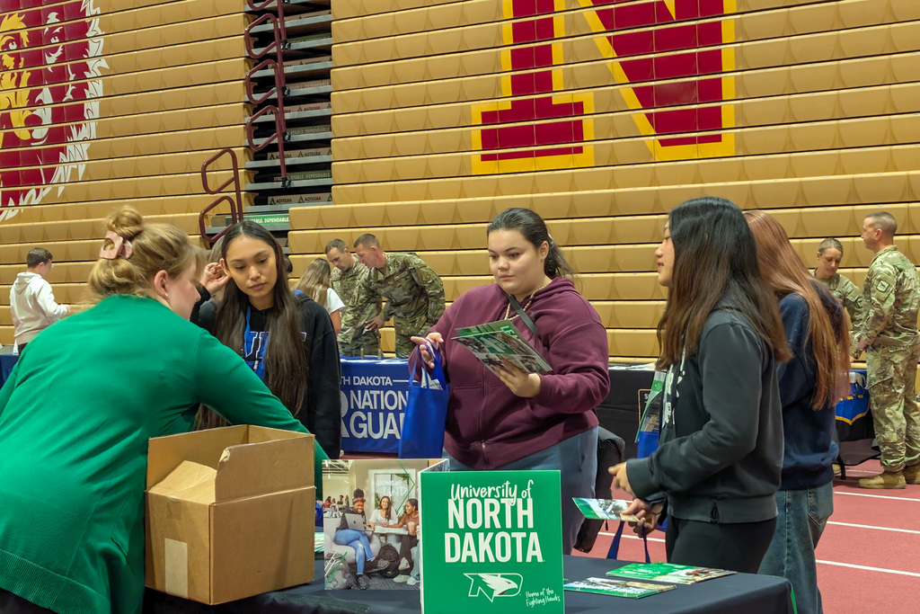 CHS students at the NSU Youth Career Expo
