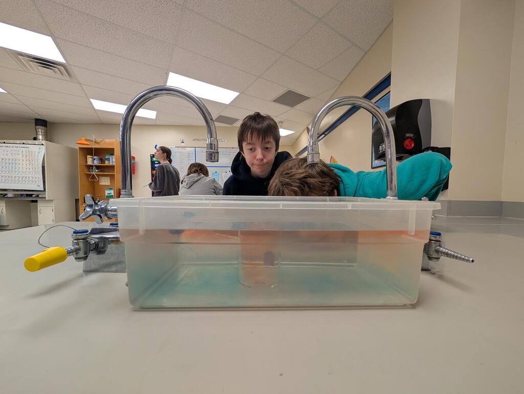 8th grade has been busy learning the basics of thermodynamics in science! Convection currents, cooler design competition, and solar ovens, oh my!