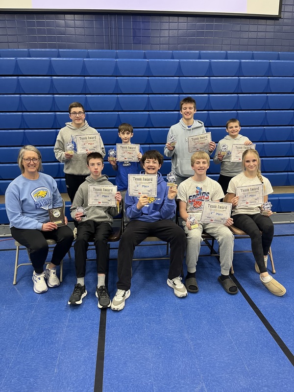 Team winners 1  and 2