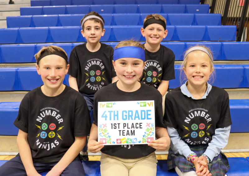 4th grade 1st place team photo