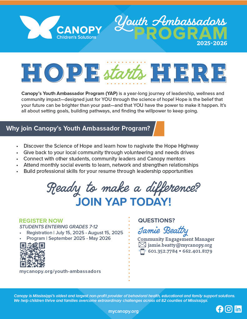 Canopy Youth Ambassadors