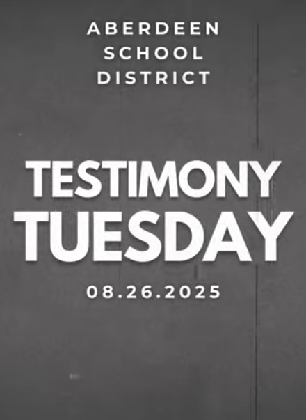 Testimony Tuesday