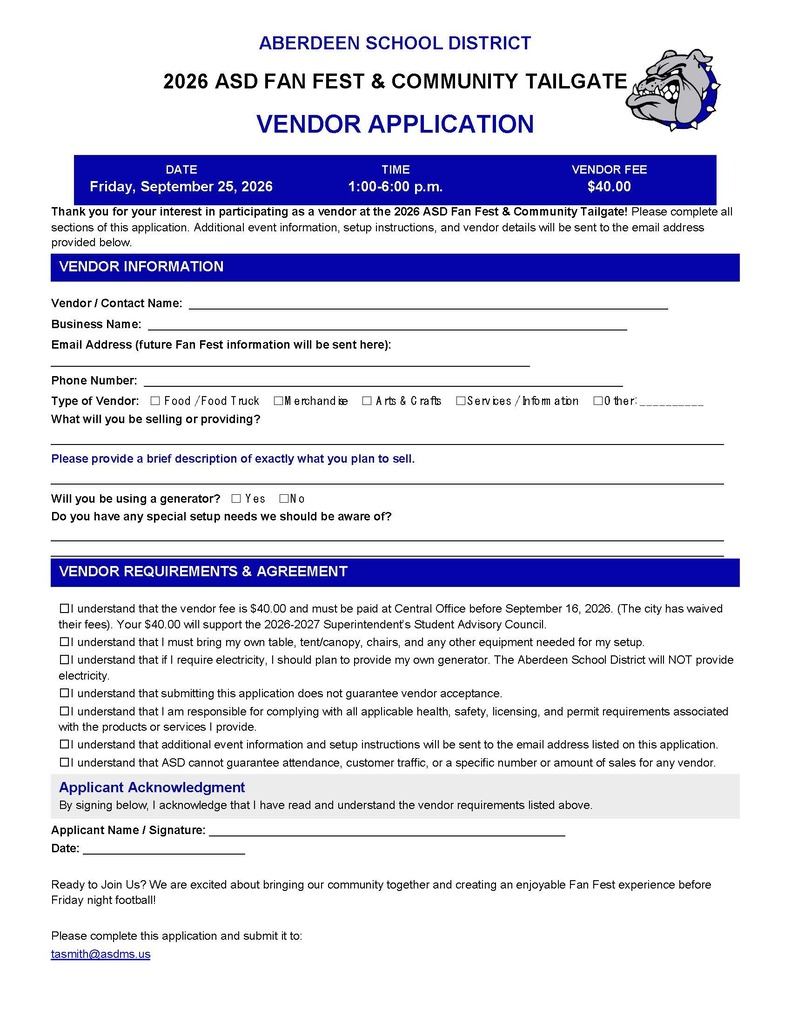 fan fest 2026 vendor application