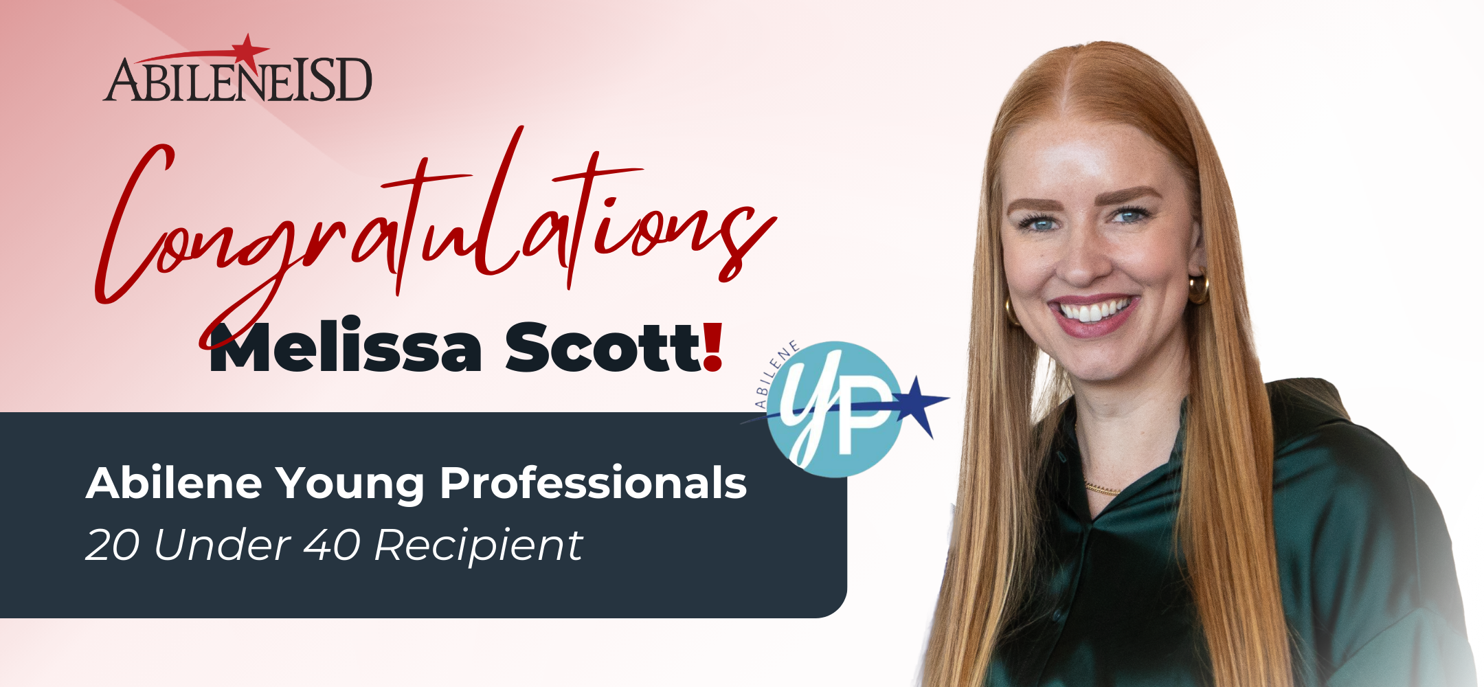 Stafford Principal Melissa Scott Named Abilene Young Professionals