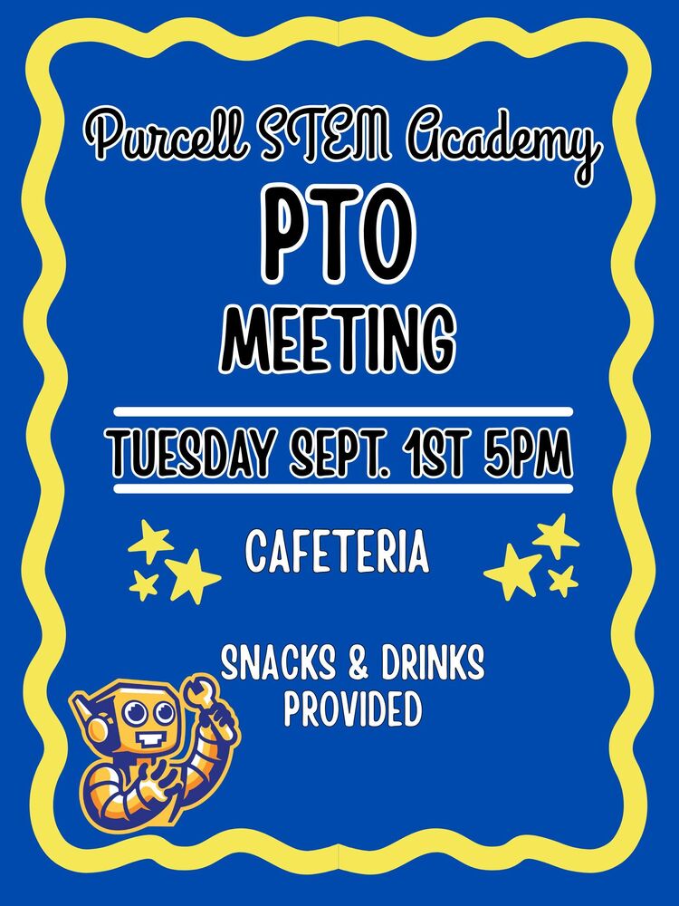 PTO meeting September 1st 5pm