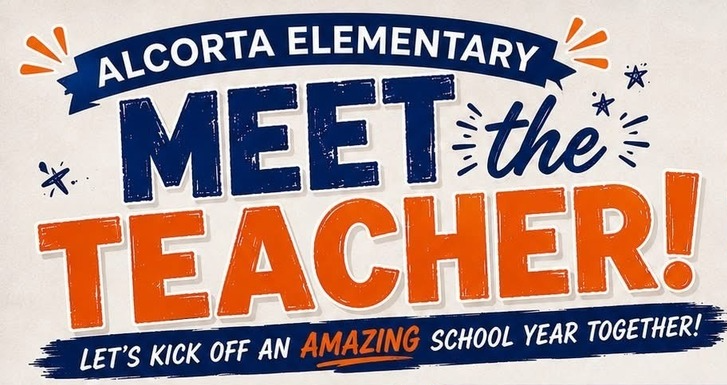 Poster for meet the teacher