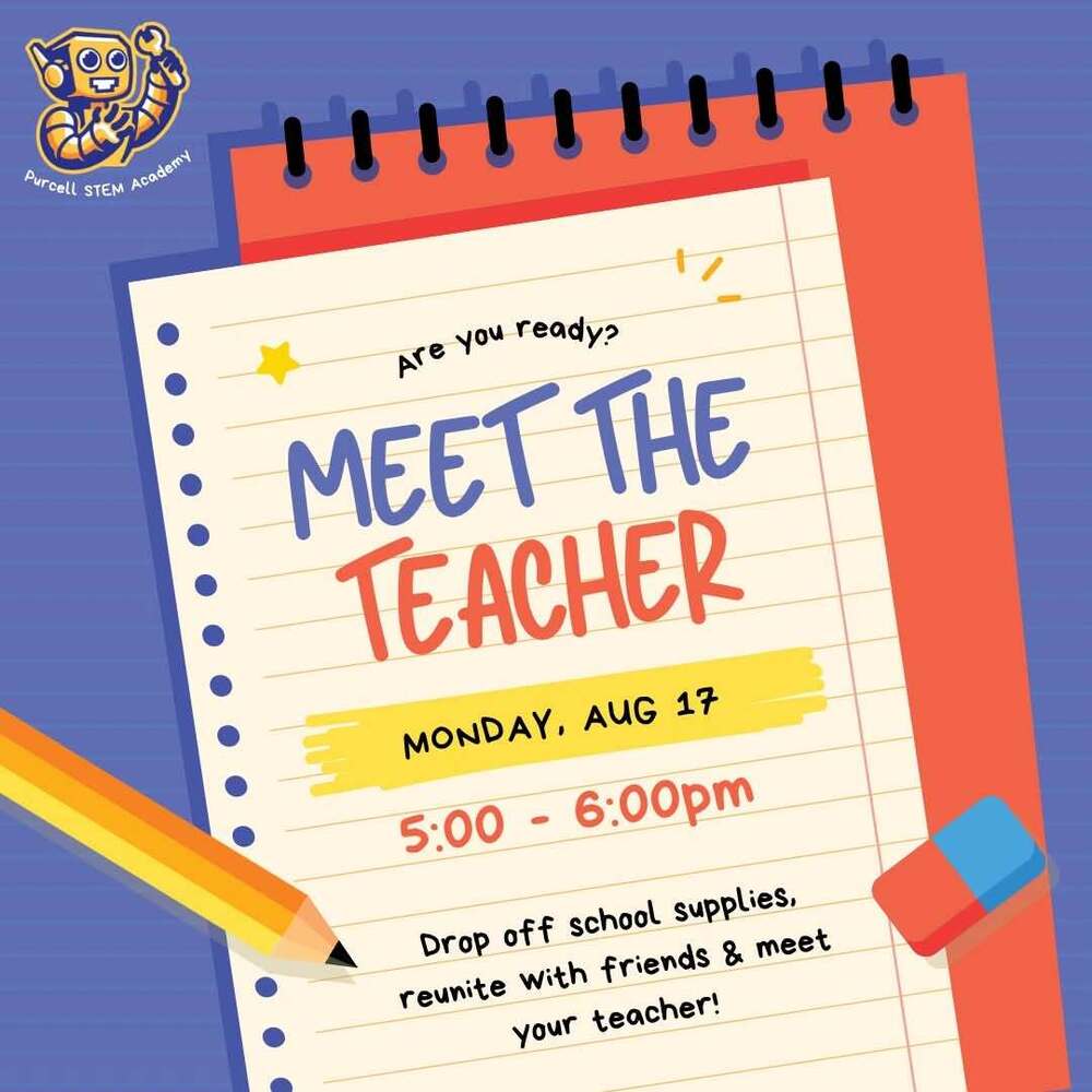 meet the teacher info flyer
