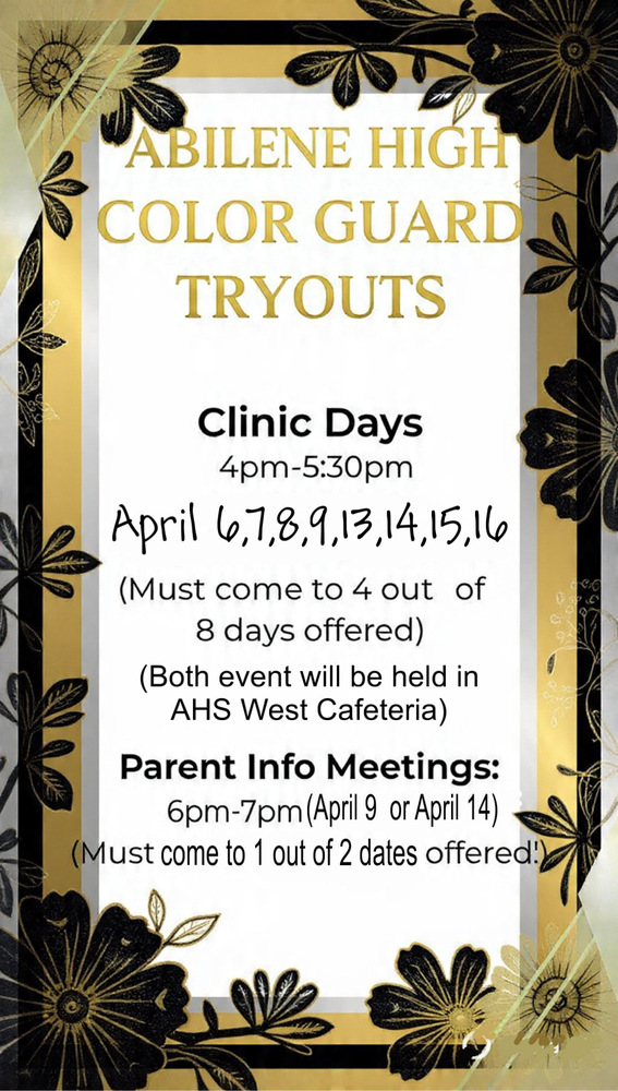 Color Guard Tryouts