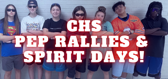 Pep Rally Schedule and Spirit Days