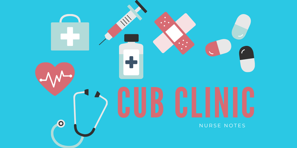 Hi Long families! Iβm Julie Hay, Health and Nutrition Coordinator at Long ELC. At Long we have three nurses working together to help keep our Cubs healthy- Nurse Ali, Nurse Brandi, and myself, Nurse Julie. Please contact our Cub Clinic with any questions or concerns at 325-671-4594 x3.
