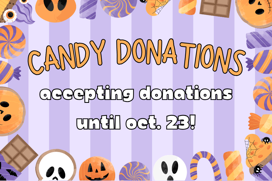 Candy donations