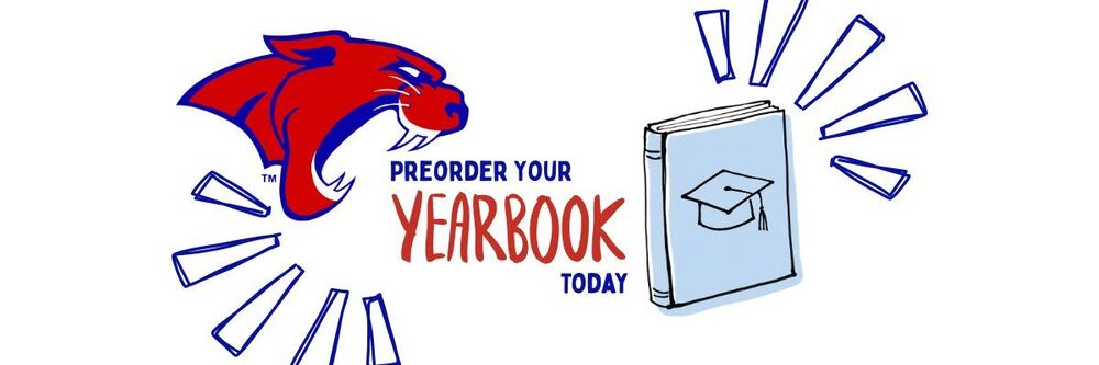 Cougar Head and yearbook