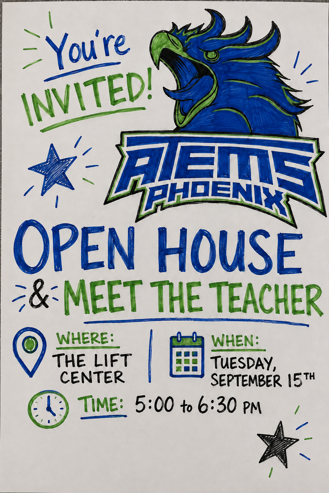 ATEMS Open House Flyer