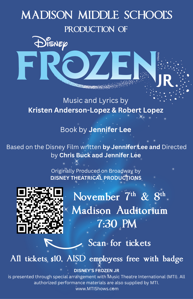 Frozen Jr, the musical!