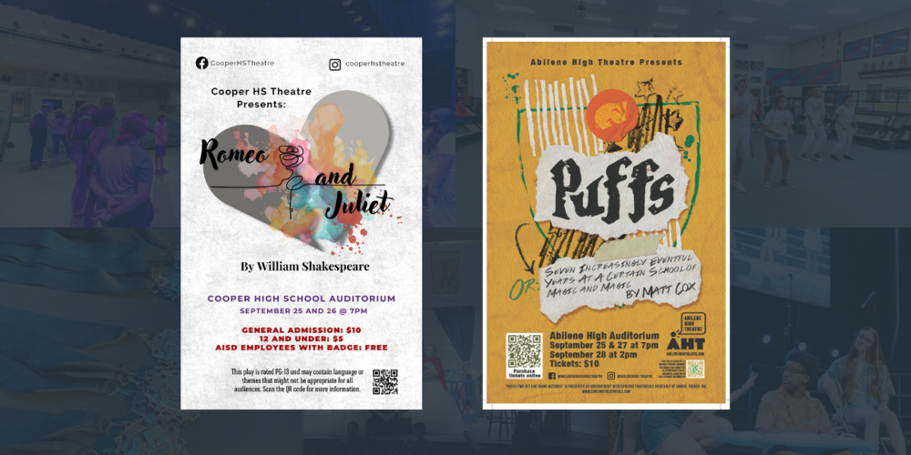 Fall Theatre Posters