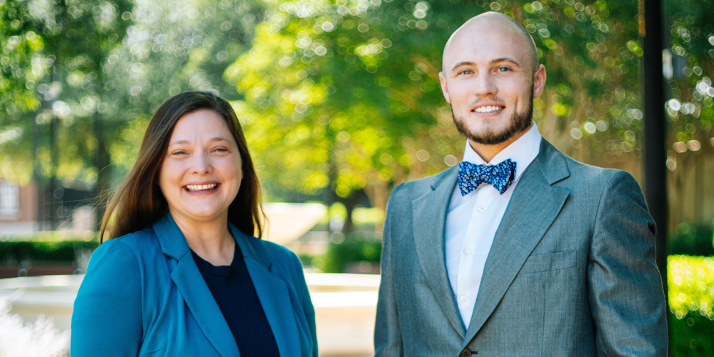 A photo of Katie Condra and Noah Watson