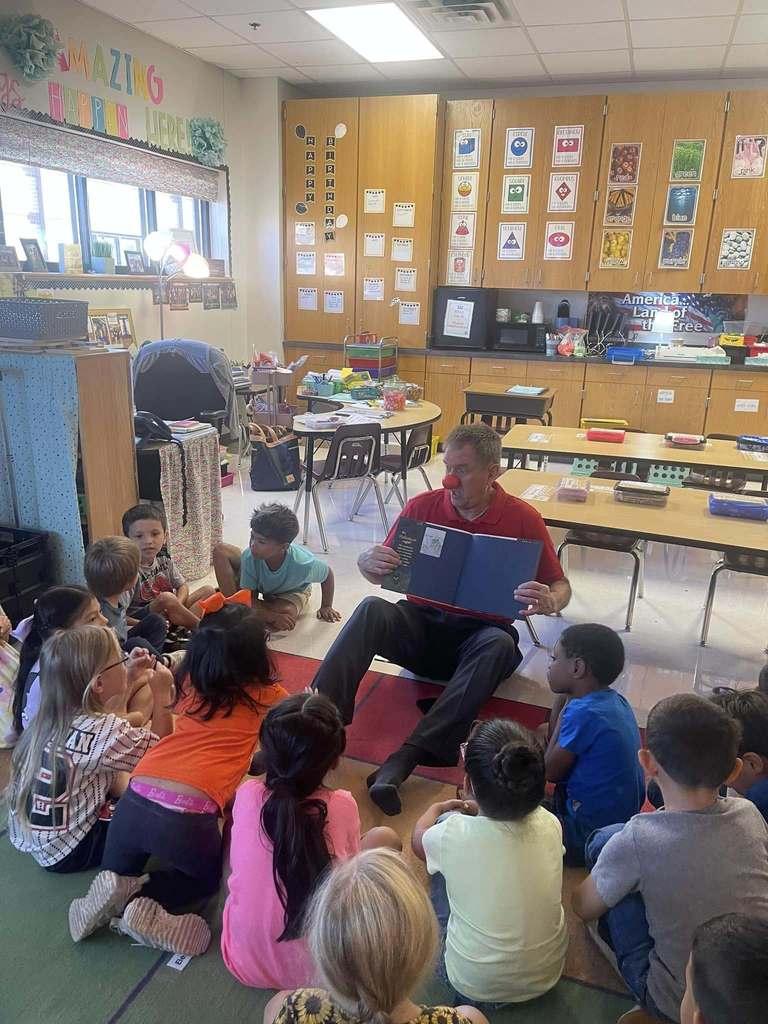 Rep. Stan Lambert engaging with Martinez students