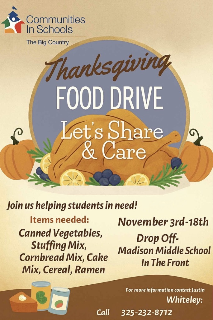 2025 Thanksgiving Food Drive
