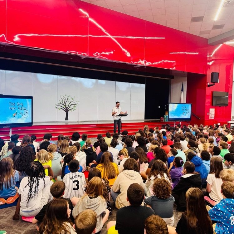 students listen to Bradyn Boone Author