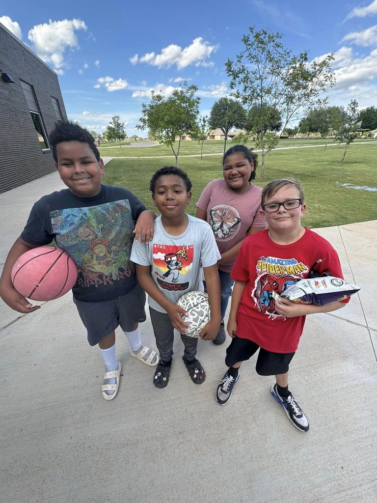 Dyess students at the End of School bash