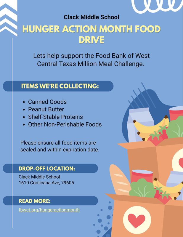 Food Drive Flier